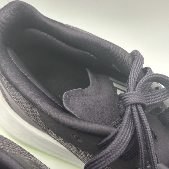 Adidas Duramo Speed Womens 8.5 UK 7 Running Shoes Gym Workout Trainers Black - Picture 8 of 11